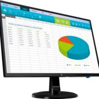 Монитор HP N246v 23,8 1920*1080,60 Гц IPS 5 мс,10000000:1, 250 кд/м2,  178°/178°, DVI-D (HDCP), HDMI, VGA (D-Sub) (3NS59AA)