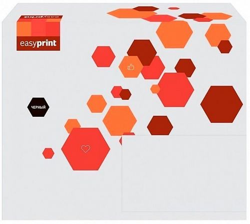 Лазерный картридж EasyPrint LH-CE505XL U для принтеров HP LJ P2055/ M401/ M425/ Canon LBP251/ 6300/ MF411/ 416/ 5840/ 5940, черный, 10000 страниц, с чипом