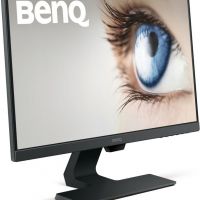 Монитор BenQ 9H.LHELA.FBE 23.8 BenQ GW2480E Black (IPS, 1920x1080, 5 ms, 178°/178°, 250 cd/m, 20M:1, +HDMI 1.4, +DisplayPort 1.2, +MM)