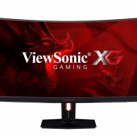 Монитор XG3240C Viewsonic 32 XG3240C VA LED изогнутый, 2560x1440, 4ms, 300cd/m2, 178°/178°, 120Mln:1, 144Hz, HDMI*2, DP, USB-Hub, колонки, Tilt, Swivel, рег.по высоте, Headphone Out, VESA, Black-Re