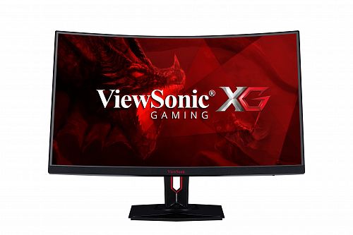 Монитор XG3240C Viewsonic 32 XG3240C VA LED изогнутый, 2560x1440, 4ms, 300cd/m2, 178°/178°, 120Mln:1, 144Hz, HDMI*2, DP, USB-Hub, колонки, Tilt, Swivel, рег.по высоте, Headphone Out, VESA, Black-Re