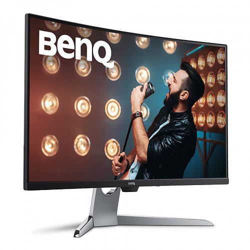 Монитор BenQ 9H.LGWLA.TSE 32 BenQ EX3203R Black (VA, изогнутый, LED, 2560x1440, 144Hz, 4 ms, 178°/178°, 400 cd/m, 20M:1, +2xHDMI 2.0, +DisplayPort 1.4, +2xUSB 3.0, +USB-Type C, +регулировка по высоте