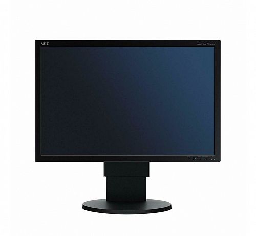 Монитор NEC 24 EA241WU-BK LCD Bk/Bk (IPS; 16:10; 250cd/m2,1000:1,6ms,1920x1200,178/178, DVI-I, VGA, DP; HDMI; HAS 150mm, Pivot)