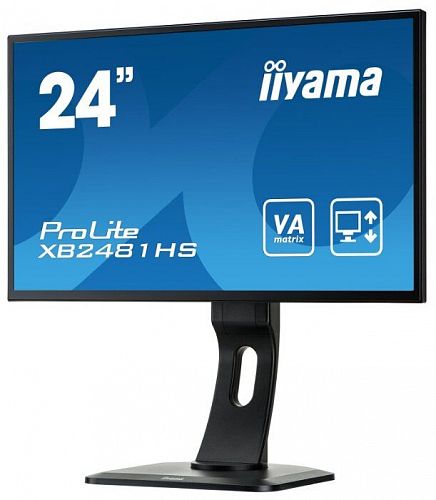 Монитор ЖК IIYAMA ProLite XB2481HS-B1 23.6, черный