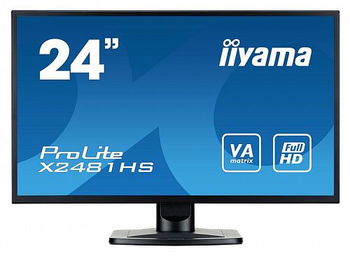 Монитор ЖК IIYAMA ProLite X2481HS-B1 23.6, черный