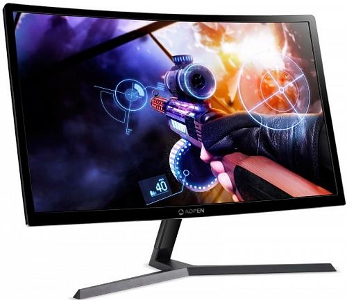 Монитор Acer 24HC1QR 23.6 1920x1080, FHD, 16:9, VA, 144 Hz, 400 nits, 3000:1, 5 ms, DVI, HDMI, DP, Audio out (UM.UW1EE.P01)