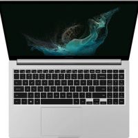 Ноутбук Samsung Galaxy Book 2 NP754 Core i5 1235U 16Gb SSD256Gb Intel Iris Xe graphics 15.6 IPS FHD (1920x1080) Windows 11 Professional silver WiFi BT Cam (NP754XED-KC4IT)