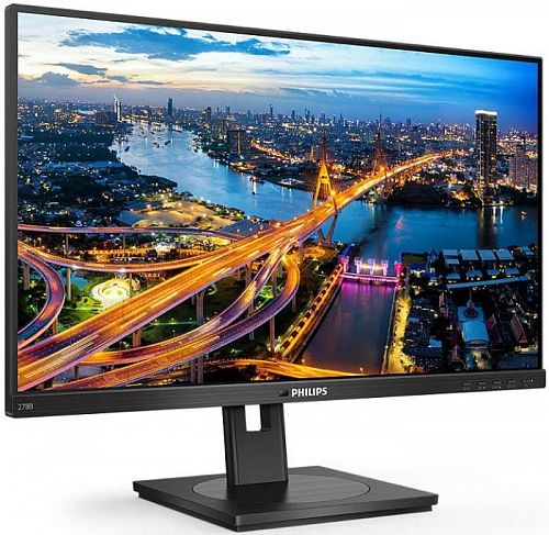 Монитор Philips 278B1/00 27 278B1/00 Black с поворотом экрана (4K, IPS, 3840x2160, 4 ms, 178°/178°, 350 cd/m, 50M:1, +2xHDMI 2.0, +DisplayPort 1.2, +5xUSB(4xUSB 3.2)
