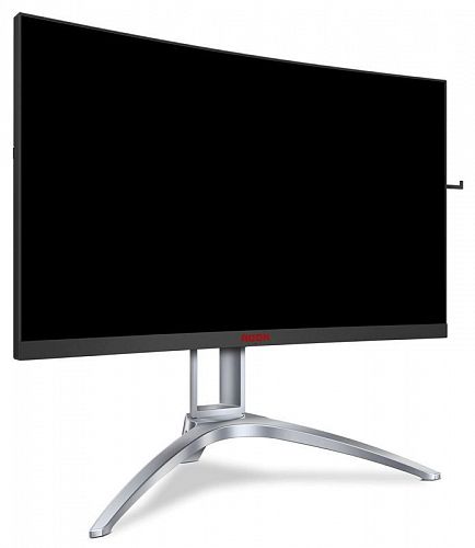 Монитор AOC AG273QCX 27 AOC AGON AG273QCX Black-Silver (VA, LED, изогнутый, 2560x1440, 144Hz, 1 ms, 178°/178°, 400 cd/m, 50M:1, +2xHDMI 2.0, +2xDisplayPort 1.2, +4xUSB, +MM, +регулировка по высоте)
