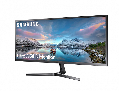 Монитор SAMSUNG S34J550WQI 34, черный [ls34j550wqixci]