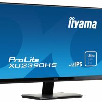 Монитор 23 Iiyama ProLite XU2390HS-1 (1920*1080, 5 мс, 250 кд/м2, 5000000:1, 178°/178°) AH-IPS, DVI-D (HDCP), HDMI, VGA (D-Sub), аудио стерео, SPK (XU2390HS-B1)