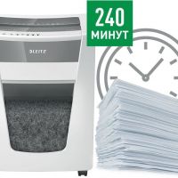 Leitz 80050000 Шредер Leitz IQ Office Pro (секр.P-5)/фрагменты/15лист./30лтр./скрепки/скобы
