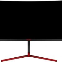 Монитор AOC AG273QCG 27 AOC AGON AG273QCG Black-Red (LED, изогнутый, 2560x1440, 165Hz, 1 ms, 170°/160°, 400 cd/m, 50M:1, +HDMI 1.4, +DisplayPort 1.2, +4xUSB, +MM, +регулировка по высоте)