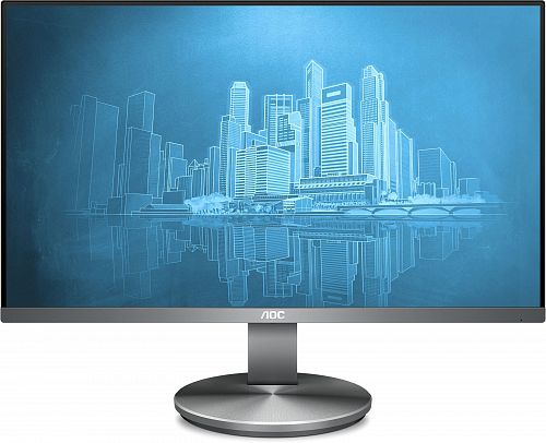 Монитор AOC I2790PQU 27 AOC I2790PQU Grey с поворотом экрана (IPS, 1920x1080, 4 ms, 178°/178°, 250 cd/m, 20M:1, +HDMI, +DisplayPort, +MM, +4xUSB3.0)