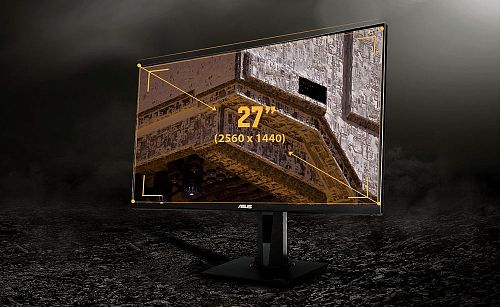 Монитор ASUS VG27AQ 27, черный [90LM0500-B01370]
