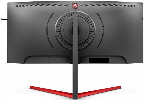 Монитор AOC AG353UCG 35 AGON AG353UCG Black-Red (VA, изогнутый, 3440x1440, 200Hz, HDR1000, 2 ms, 178°/178°, 1000 cd/m, 80M:1, +HDMI 2.0, +2xDisplayPort 1.4, +4xUSB 3.1, +MM, +регулировка по высот