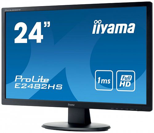 Монитор ЖК IIYAMA ProLite E2482HS-B1 24, черный