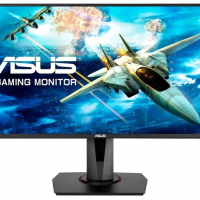 Монитор ASUS 90LM03P3-B01370 27 ASUS VG278QR Black (LED, Wide, 1920x1080, 1ms, 170°/160°, 400 cd/m, 100,000,000:1, +DVI, +DP, +HDMI, +2xMM, )