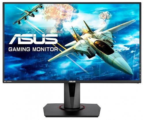 Монитор ASUS 90LM03P3-B01370 27 ASUS VG278QR Black (LED, Wide, 1920x1080, 1ms, 170°/160°, 400 cd/m, 100,000,000:1, +DVI, +DP, +HDMI, +2xMM, )