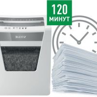 Leitz 80030000 Шредер Leitz IQ Office (секр.P-4)/фрагменты/15лист./23лтр./скрепки/скобы