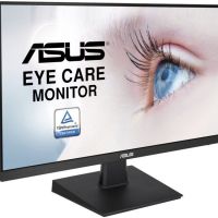 Монитор ASUS VA24EHE ASUS 23.8 VA24EHE IPS LED, 1920x1080, 5ms, 250cd/m2, 178°/178°, 100Mln:1, D-Sub, DVI, HDMI, 75Hz, Tilt, Adaptive-Sync, Blue Light Filter & Flicker free, Frameless, VESA, Black