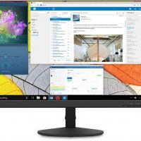 Монитор Lenovo 61E7GAT1EU 23.8 ThinkVision S24q-10 черный IPS 4ms 16:9 HDMI матовая 1000:1 300cd 178гр/178гр 2560x1440 DisplayPort 3.5кг