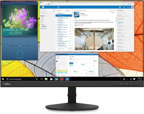 Монитор Lenovo 61E7GAT1EU 23.8 ThinkVision S24q-10 черный IPS 4ms 16:9 HDMI матовая 1000:1 300cd 178гр/178гр 2560x1440 DisplayPort 3.5кг