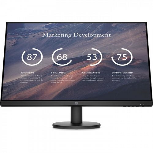 Монитор HP P27v G4 27,1920 x 1080,60 Гц,IPS,5 мс,1000:1,300 кд/м2,178/178,VGA,HDMI 1.4,(9TT20AA)