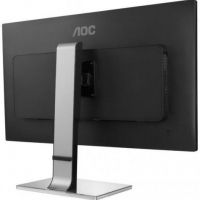 Монитор AOC U3277FWQ 32 AOC U3277FWQ Silver-Black (MVA, LED, 3840x2160, 4 ms, 178°/178°, 350 cd/m, 80M:1, +DVI, +HDMI, +MHL, +DisplayPort, +MM)