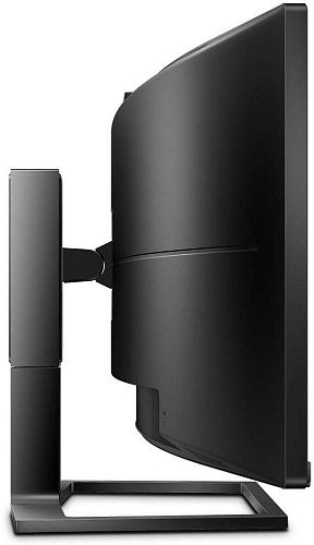 Монитор Philips 439P9H/01 43,4 439P9H черный VA LED 32:10 HDMI M/M Cam глянцевая HAS Pivot 450cd 178гр/178гр 3840x1200 DisplayPort Ultra HD USB 14.37кг