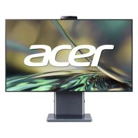 Моноблок Acer Aspire S27-1755 27 WQHD i7 1260P (2.1) 16Gb SSD512Gb Iris Xe CR Windows 11 Home GbitEth WiFi BT 135W клавиатура мышь Cam серый 2560x1440