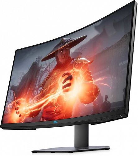Монитор DELL 3220-0162 31.5 DELL S3220DGF Black (VA, изогнутый, 2560x1440, 165Hz, HDR, 4 ms, 178°/178°, 400 cd/m, 3000:1, +2xHDMI 2.0, +DisplayPort 1.4, +5xUSB 3.0, +регулировка по высоте, FreeSync)
