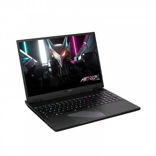 Ноутбук Gigabyte Aorus 16 BKF Core i7 13700H 16Gb SSD1Tb NVIDIA GeForce RTX4060 8Gb 16 QHD (2560x1440) Free DOS black WiFi BT Cam (BKF-73KZ654SD)