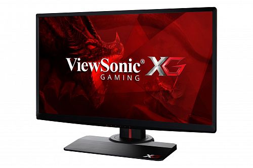 Монитор 24.5 Viewsonic XG2530 Black-Red с поворотом экрана (LED, 1920x1080, 1 ms, 170°/160°, 400 cd/m, 120M:1, +2xHDMI, +DisplayPort, +2xUSB, +MM)