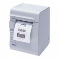 Чековый принтер EPSON TM-L90, термальный, белый (C31C412652A0)