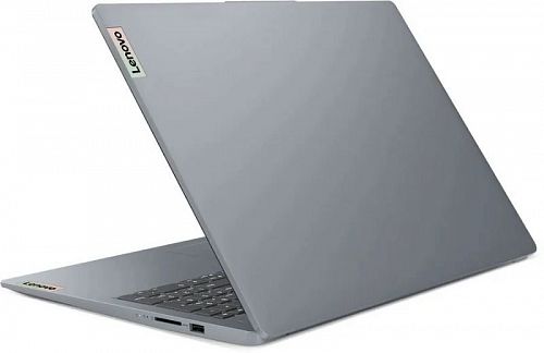 Ноутбук Lenovo IdeaPad Slim 3 15IRU8 Core i3 1305U 8Gb SSD256Gb Intel UHD Graphics 15.6 TN FHD (1920x1080) noOS grey WiFi BT Cam (82X7004BPS)