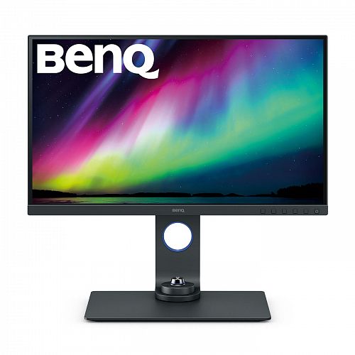 Монитор BenQ 9H.LHTLB.QBE 27 BenQ SW270C Gray с поворотом экрана (IPS, 2560x1440, 5 ms, 178°/178°, 300 cd/m, 20M:1, +2xHDMI 2.0, +DisplayPort 1.4, +3xUSB 3.1, +miniUSB, +USB-Type C, +Card Reader (SD/
