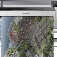 Плоттер EPSON SureColor SC-T7200 PS (C11CD68301EB) со стендом
