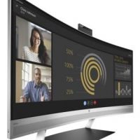 Монитор ЖК HP EliteDisplay S340c 34,3440 x 1440,60 Гц,VA,6 мс,3000:1,300 кд/м2,178°/178°,DisplayPort 1.2,HDMI 2.0,USB 3.0,USB Type-C,(V4G46AA)