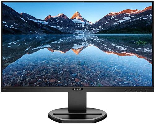 Монитор Philips 243B9/00 23,8 243B9/00 Black с поворотом экрана (IPS, 1920x1080, 75Hz, 4 ms, 178°/178°, 250 cd/m, 50M:1, +HDMI 1.4, +DisplayPort 1.2, +5xUSB 3.2, +USB-Type C 3.2, +MM)