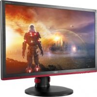 Монитор AOC G2460PF 24 AOC G2460PF Black с поворотом экрана (61 cm, LED, 144Hz, 1920x1080, 1 ms, 170°/160°, 350 cd/m, 80M:1, +DVI, +HDMI, +DisplayPort, 4xUSB-Port, AMD FreeSync™)