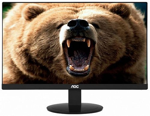 Монитор AOC I2480SX 23.8 AOC I2480SX Black (IPS, LED, 1920x1080, 5 ms, 178°/178°, 250 cd/m, 20M:1, +DVI)