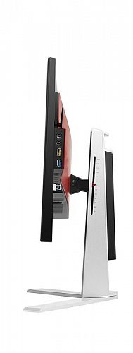 Монитор AOC AG251FG 25 AOC AGON AG251FG Black-Red (LED, 1920x10800, 240Hz, 1 ms, 170°/160°, 400 cd/m, 50M:1, +HDMI, +DisplayPort, +4xUSB, +MM, NVIDIA G-SYNC, +регулировка по высоте)