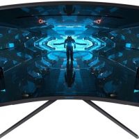 Монитор Samsung LC27G75TQSIXCI 27, черный VA QLED изогнутый GAMING-монитор Odyssey G7 2560x1440 1ms 2500:1 600cd 178/178 HDMI 2*DP USB-hub 240Hz G-Sync HDR600 HAS Pivot Black