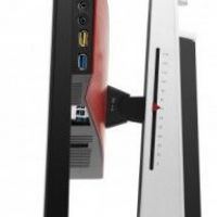 Монитор AOC AG241QG 23.8 AOC AGON AG241QG Black-Red с поворотом экрана (LED, 2560x1440, 165Hz, 1 ms, 170°/160°, 350 cd/m, 50M:1, +HDMI, +DisplayPort, +4xUSB, +MM)