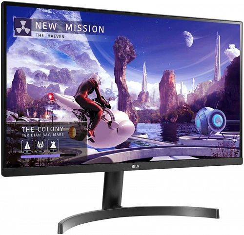 Монитор LG 27QN600-B 27, черный [27QN600-B]