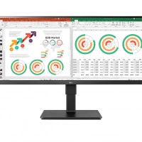 Монитор LG 34BN770-B (34, black, IPS, 21:9, 2хHDMI, 300сd, 178/178, 3440 х 1440, USB 3.0, 10,3 кг.)