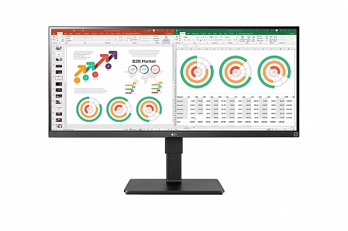 Монитор LG 34BN770-B (34, black, IPS, 21:9, 2хHDMI, 300сd, 178/178, 3440 х 1440, USB 3.0, 10,3 кг.)