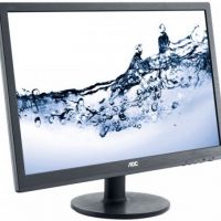 Монитор AOC E2460SH 24 AOC E2460SH Black (61 cm, LED, 1920x1080, 1 ms, 170°/160°, 250 cd/m, 20M:1, +DVI, +HDMI, +MM)