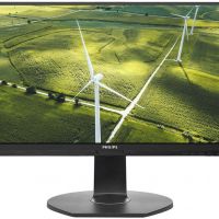 Монитор 23.8 PHILIPS 241B7QGJEB/00 Black с поворотом экрана (A++, IPS, 1920x1080, 5 ms, 178°/178°, 250 cd/m, 50M:1, +DVI, +HDMI 1.4, +DisplayPort 1.2, +4xUSB 3.0, +MM)